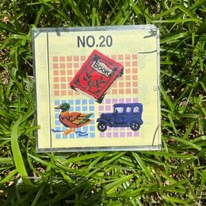 Machine embroidery card